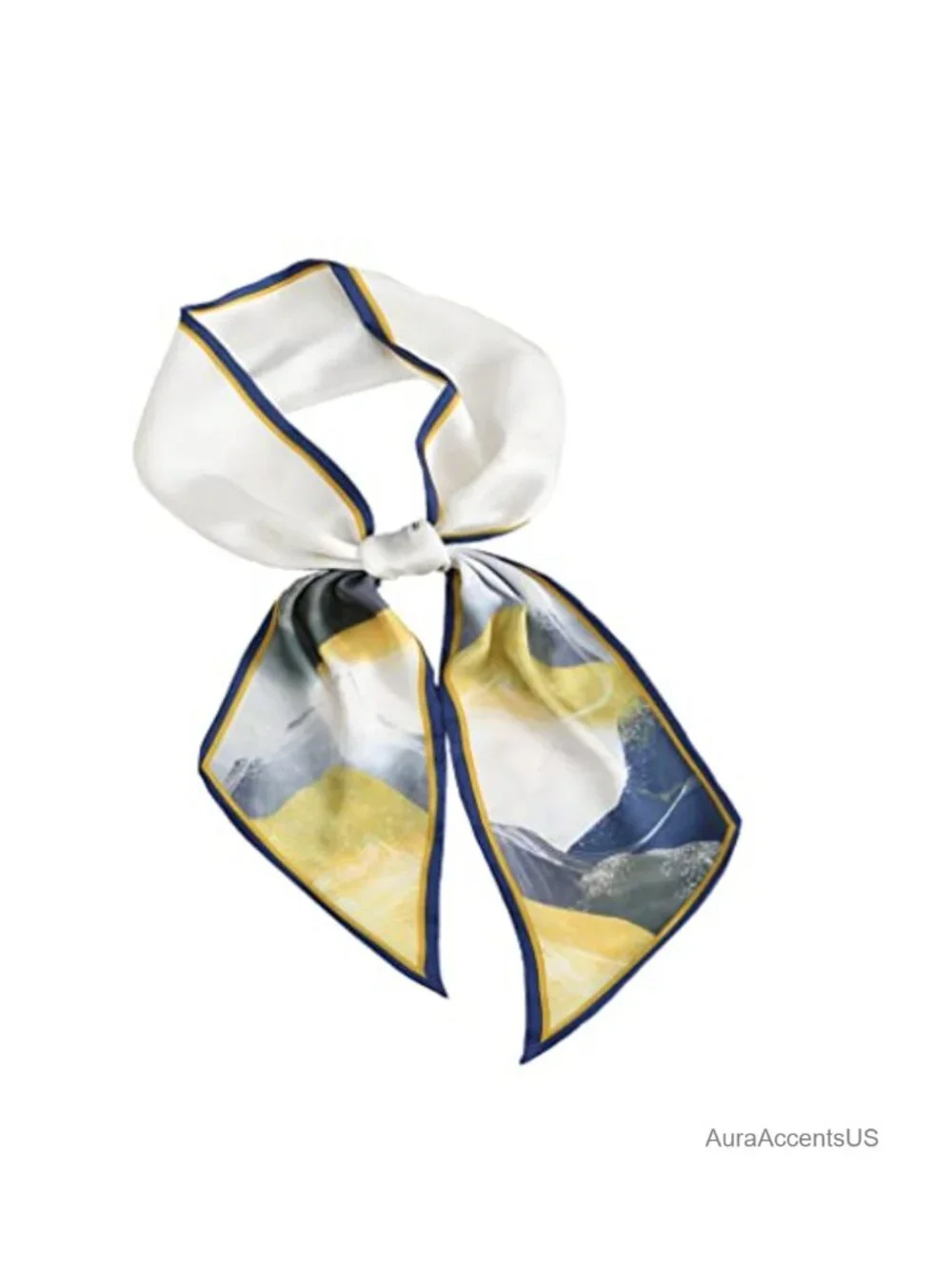 Silky Soft Polyester Fashion Scarf 59x5.1 inch Headband Hair Neckerchief